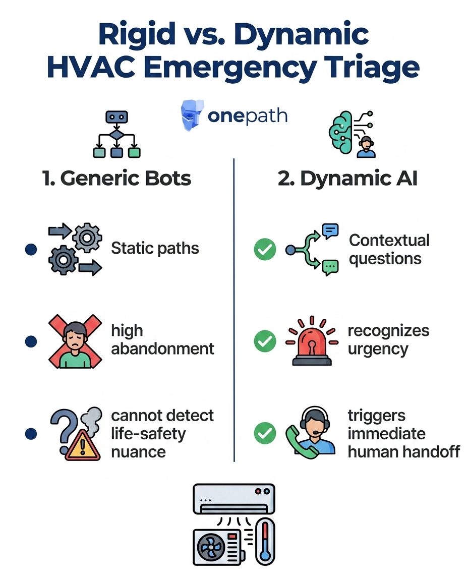 Rigid vs. Dynamic HVAC Emergency Triage