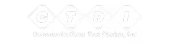 CTDI logo with acronym letters inside black diamond shapes and the text 'Communications Test Design, Inc' below.