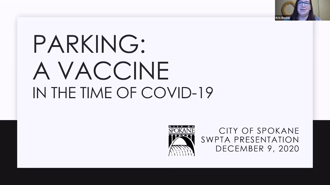 Spokane, WA - Emergency Management:  Parking in the Time of COVID-19