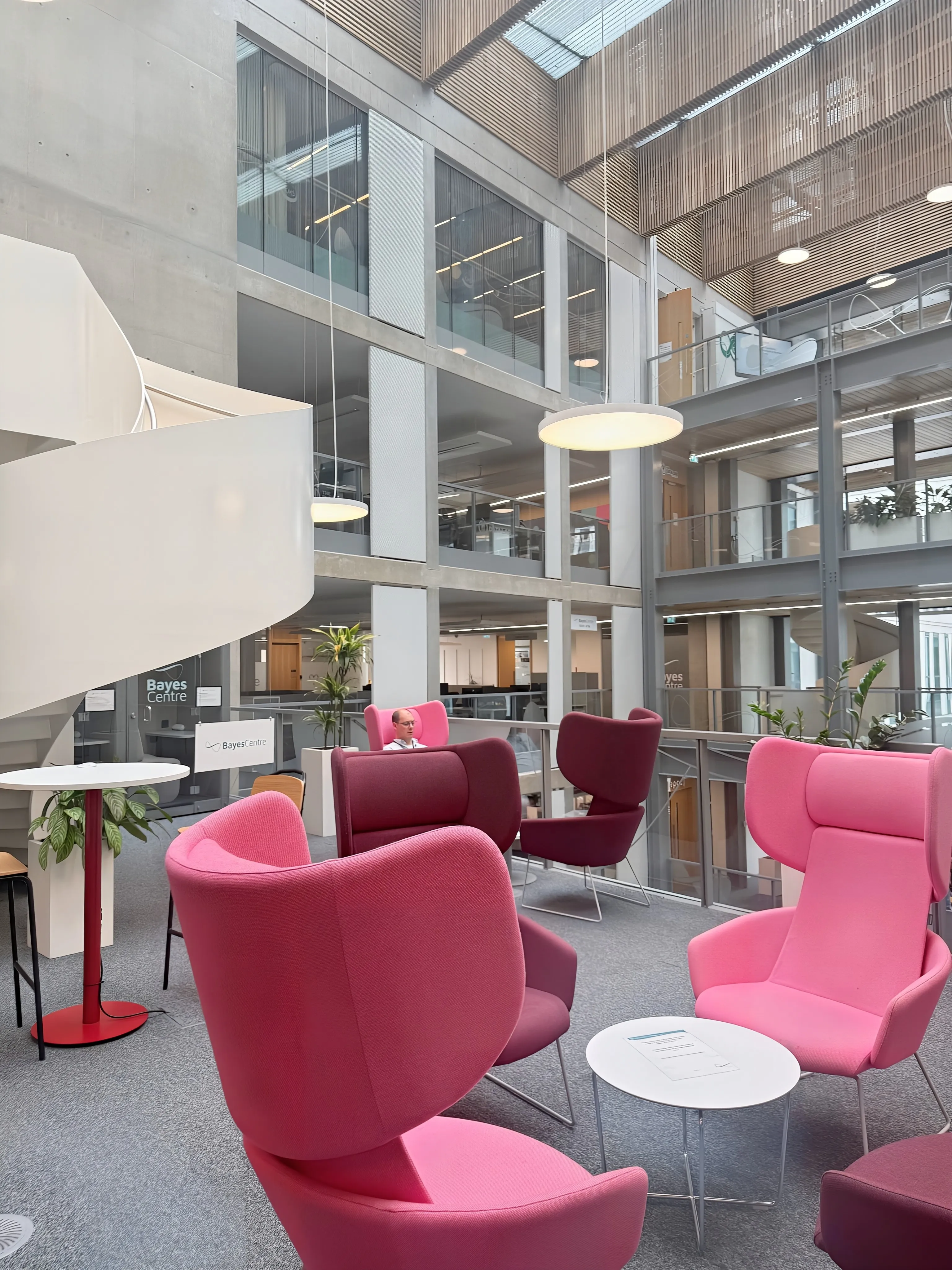 Building Opening Times | Bayes Centre