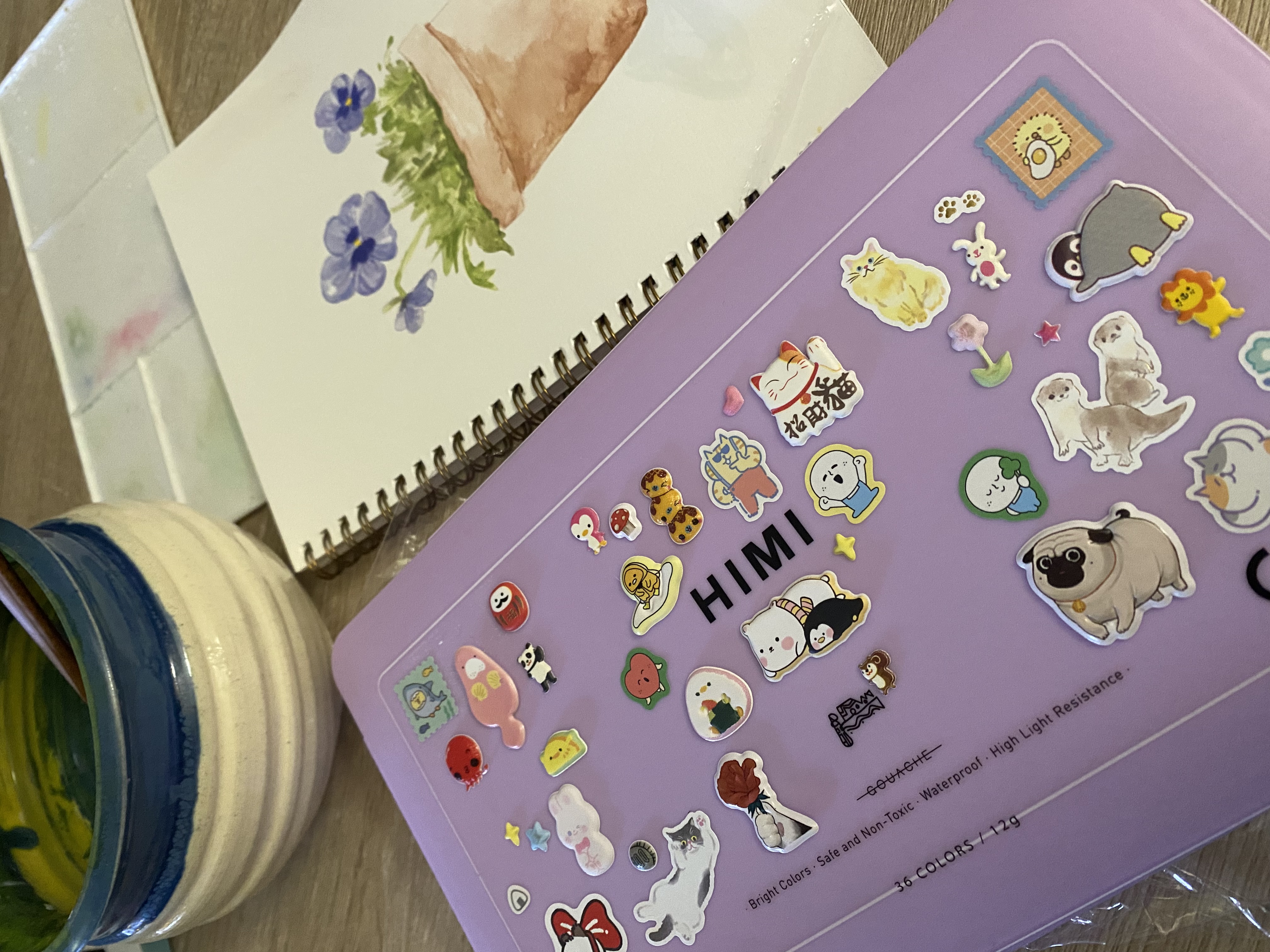 [digital project] image of a complete branding project (for a web design agency)