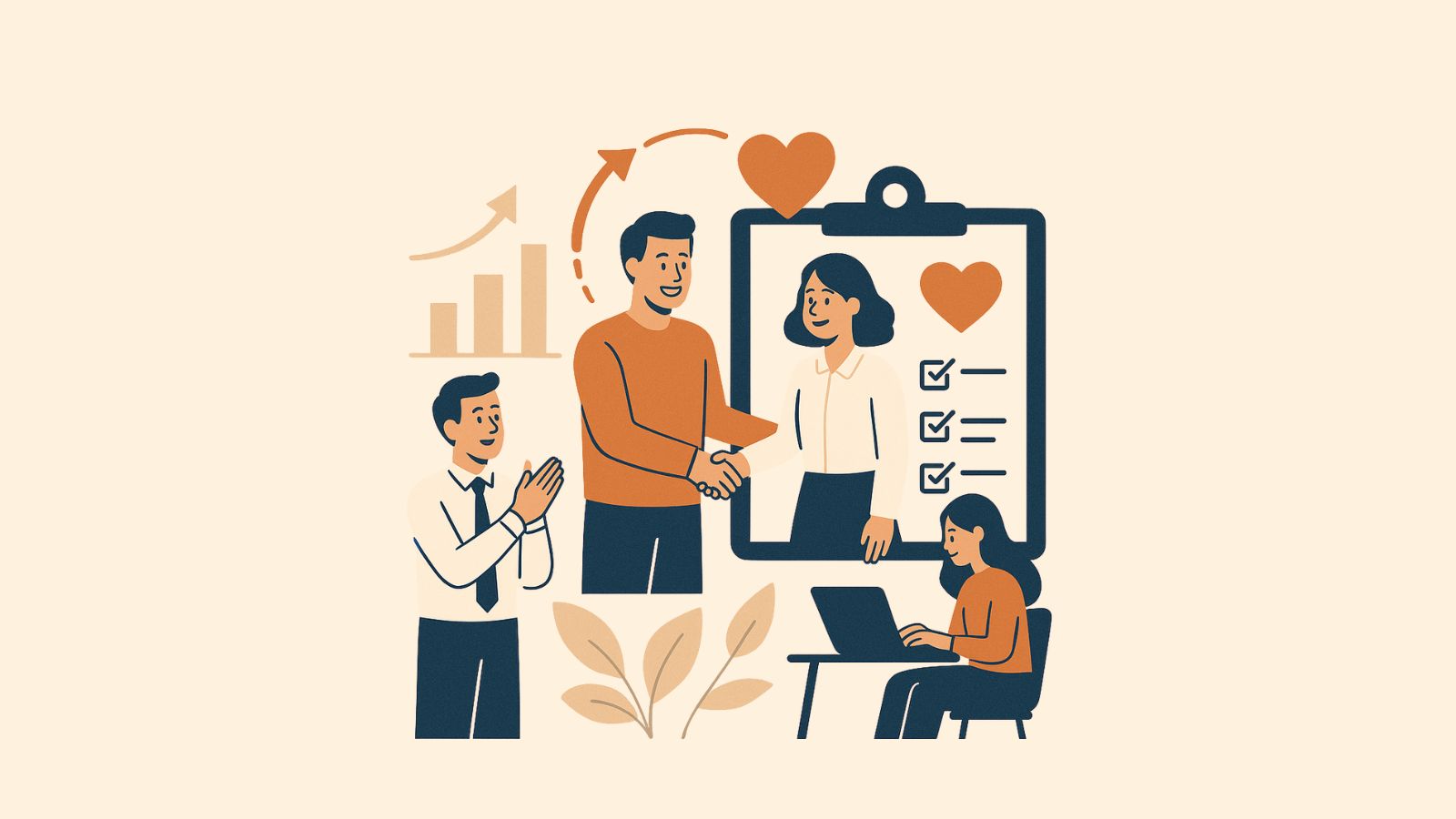 image of brainstorm session with sticky notes (for a b2b saas)