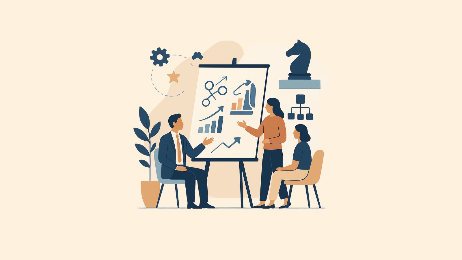 image of brainstorm session with sticky notes (for a b2b saas)