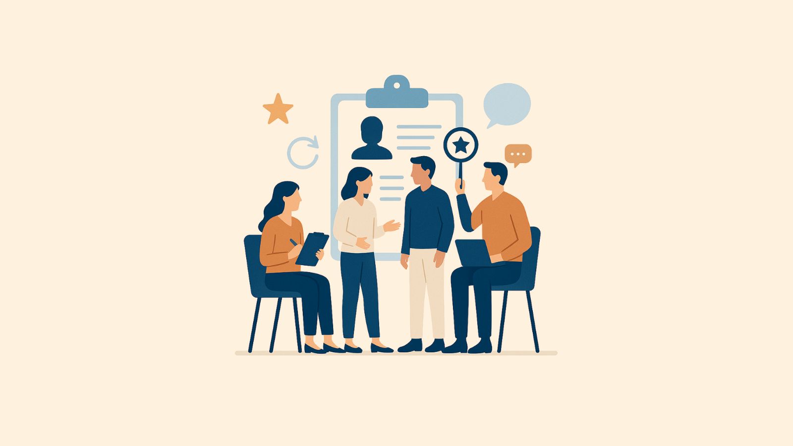 image of brainstorm session with sticky notes (for a b2b saas)