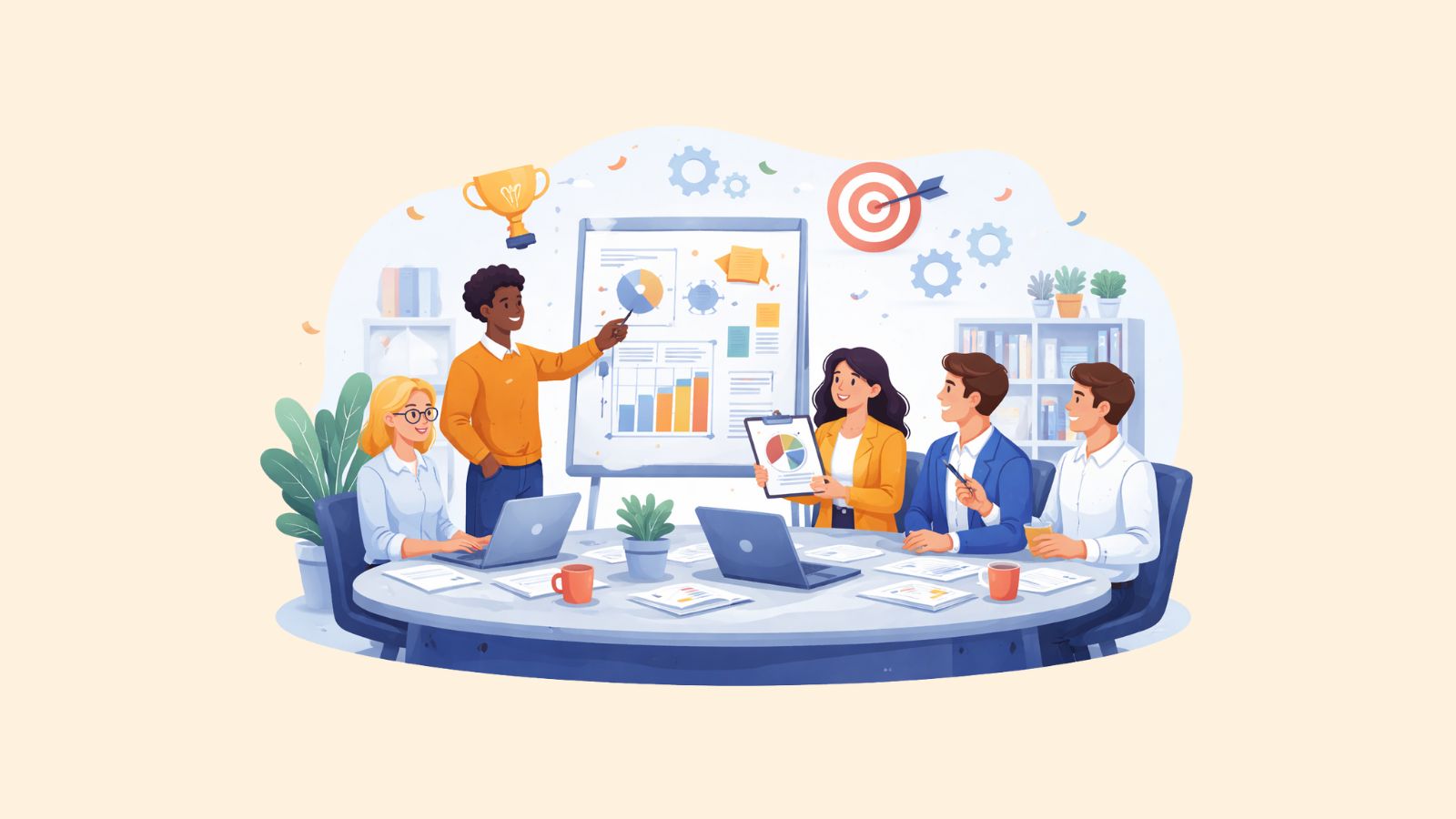 image of tech solutions demonstration for hr tech