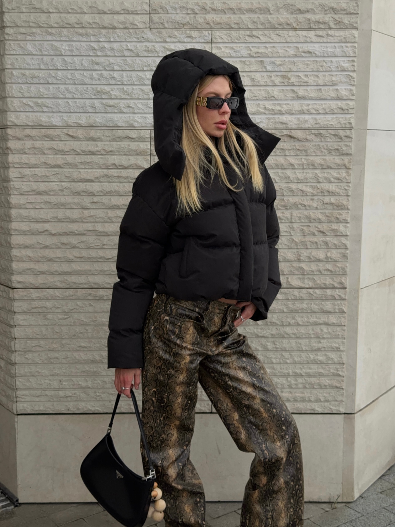 Пуховик Sabe Puffer Jacket Black фото 6