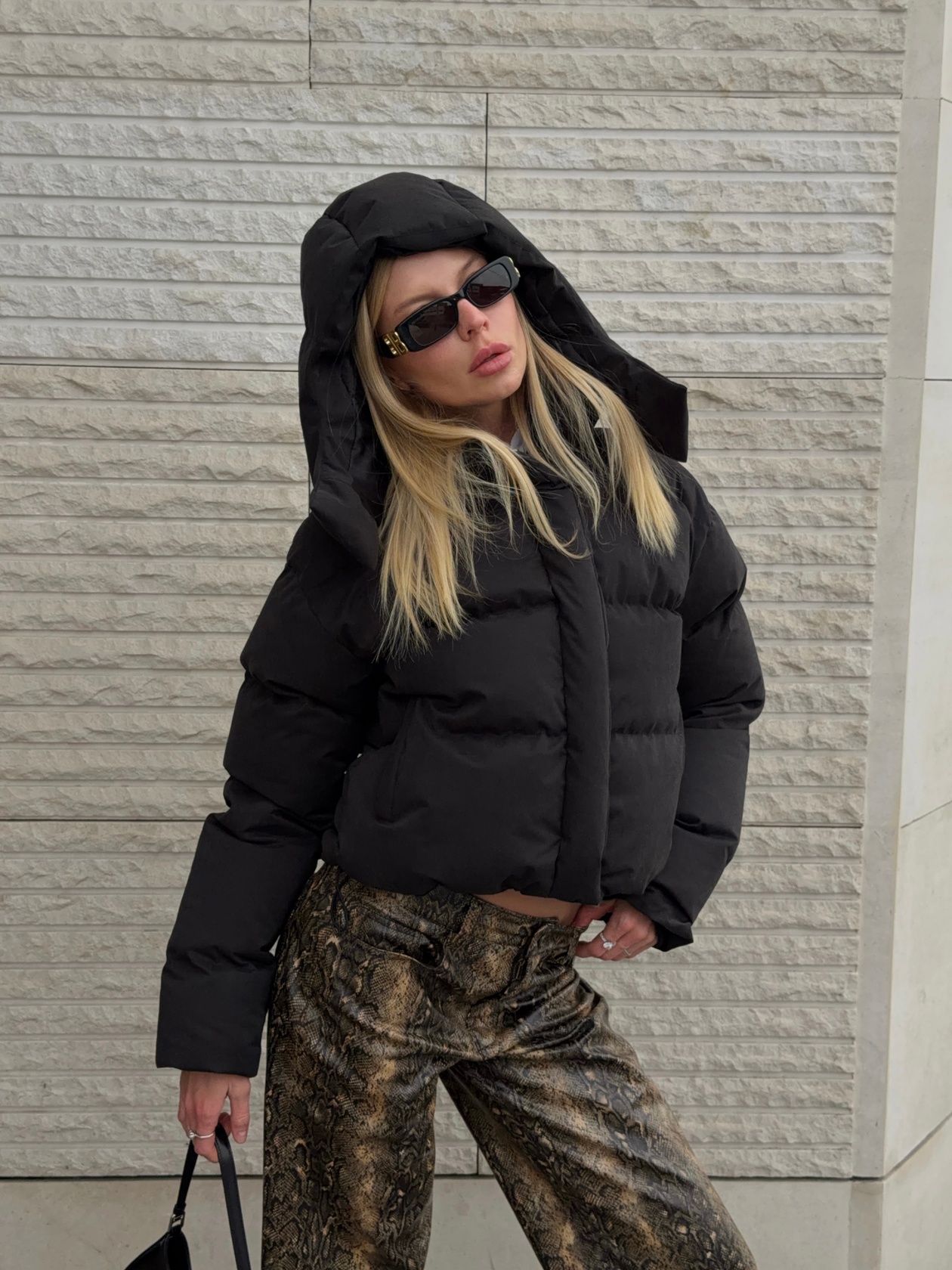 Пуховик Sabe Puffer Jacket Black фото 3
