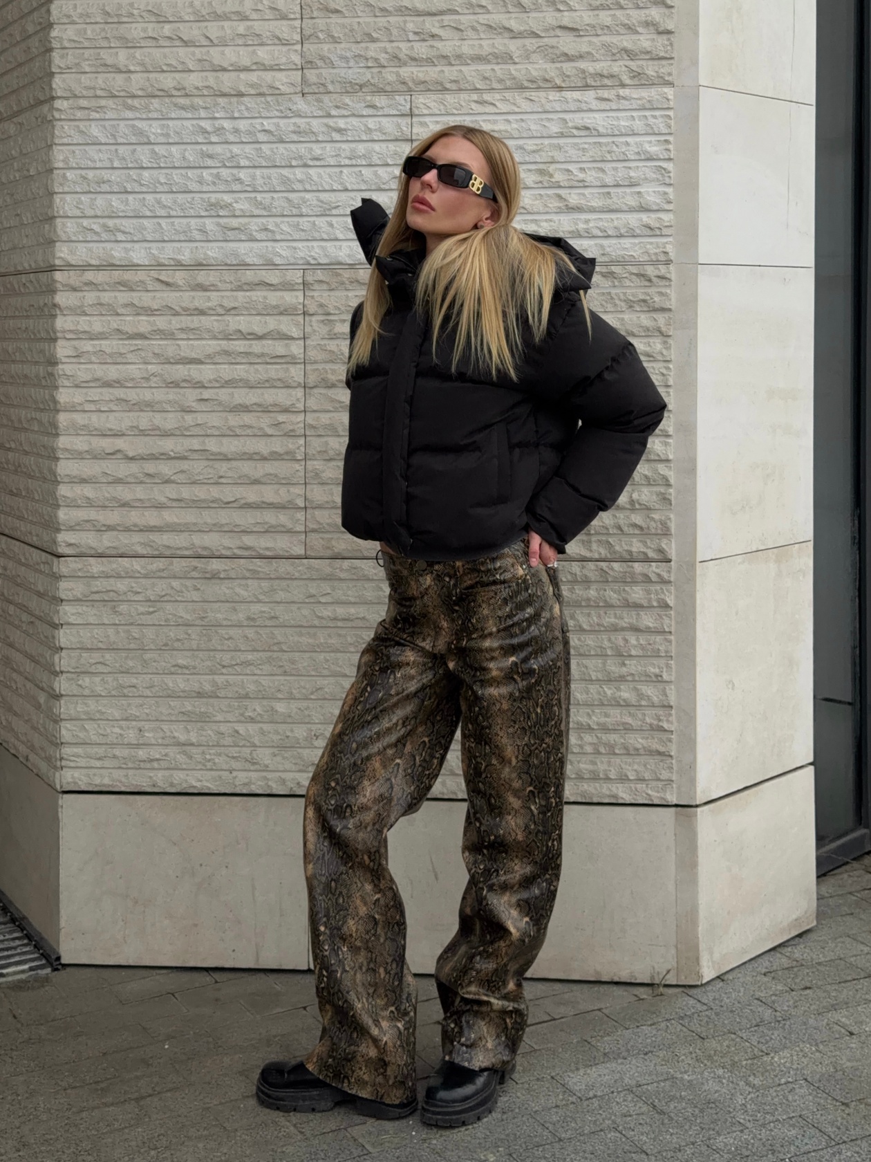 Пуховик Sabe Puffer Jacket Black фото 7