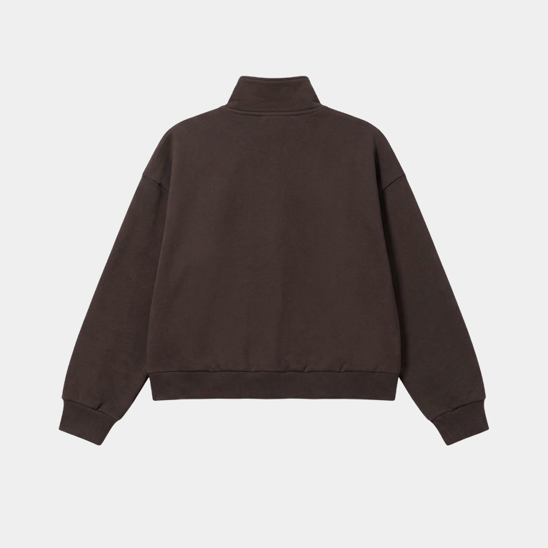 Анорак на молнии Sabe Full Zip-Up Sweatshirt Brown фото 2