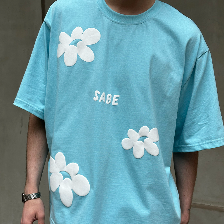 Футболка Sabe Chamomile T-shirt Azure фото 2