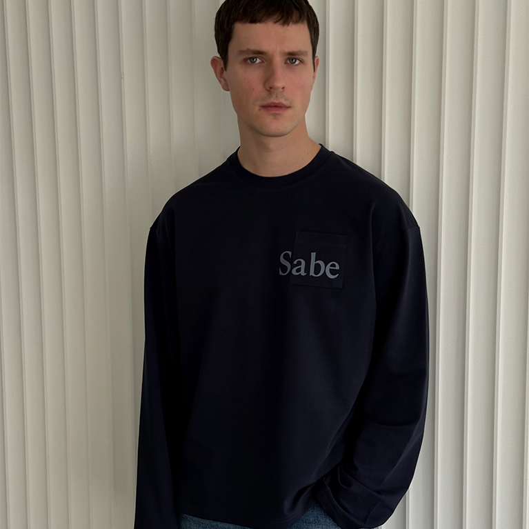 Лонгслив Sabe Longsleeve Pocket Navy фото 3