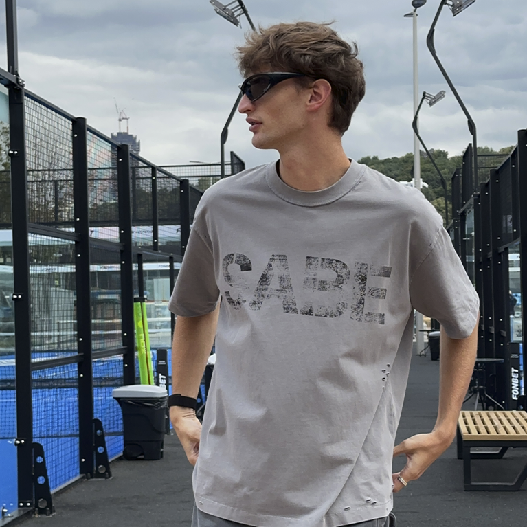 Футболка Sabe T-Shirt Di Mosca Acid Wash Dark Grey фото 5