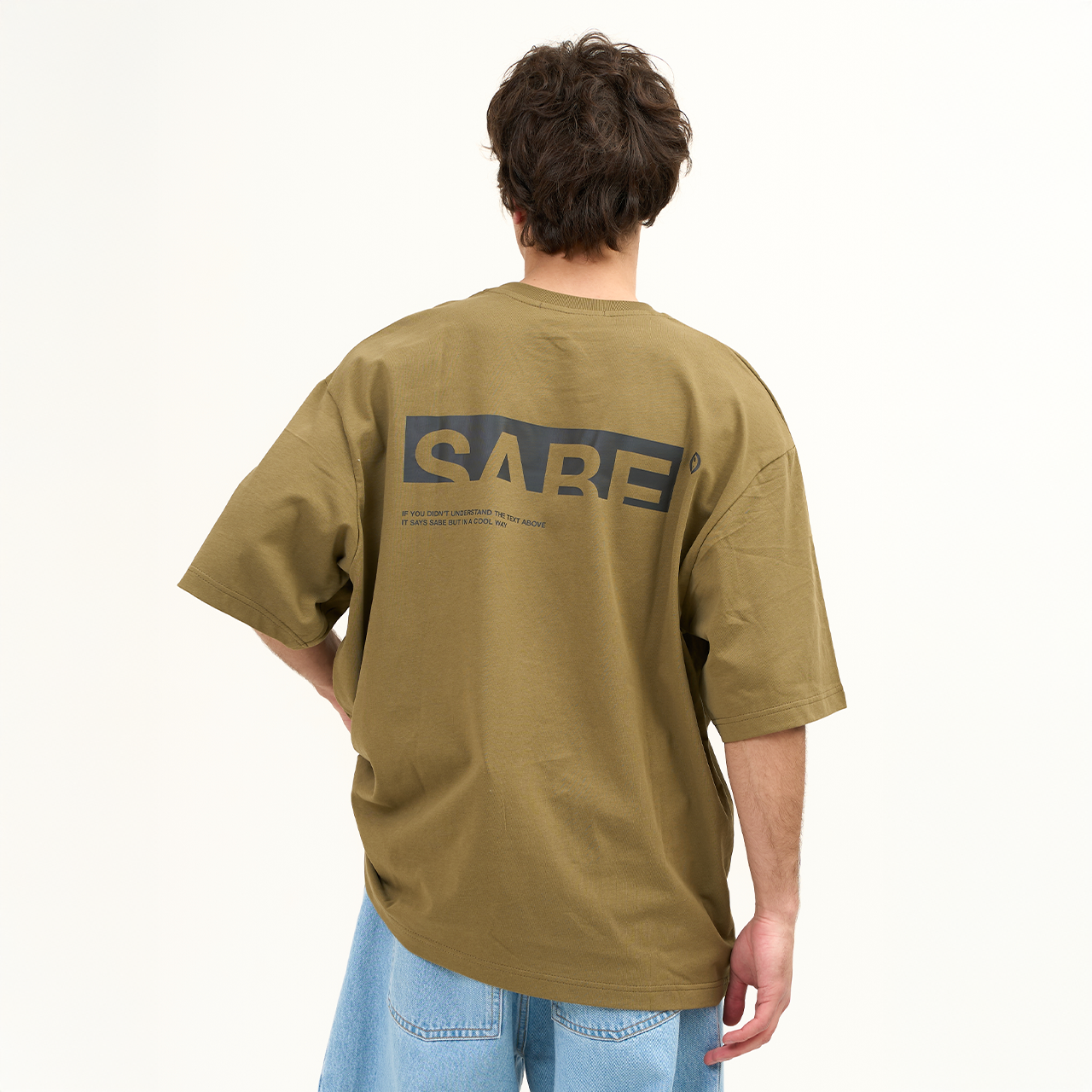 Футболка Sabe Logo T-shirt Olive фото 2