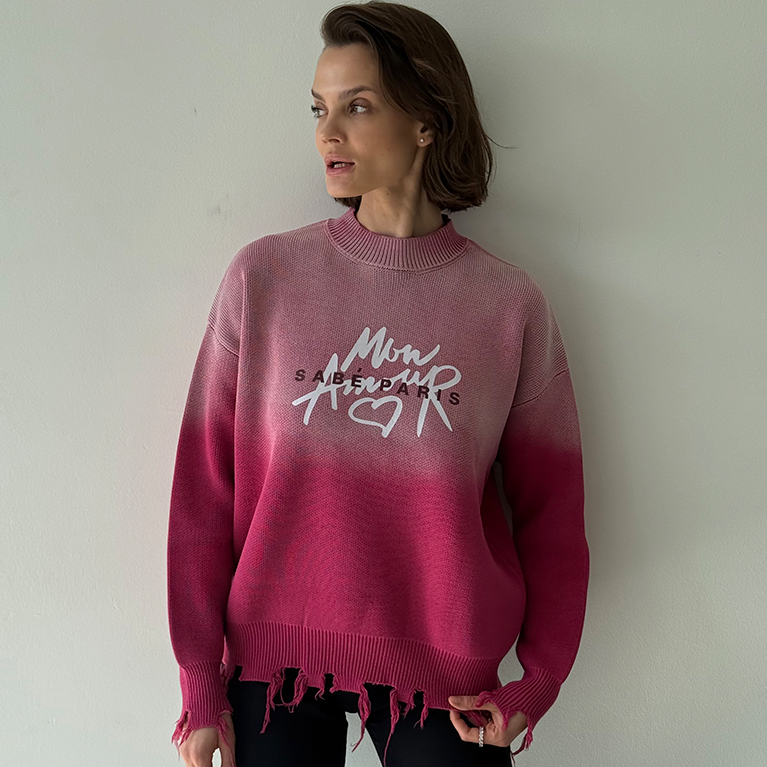 Свитер Sabe Sweater Mon Amour Pink фото 3
