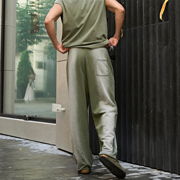 Штаны Sabe Sweatpants Washed Green фото 3