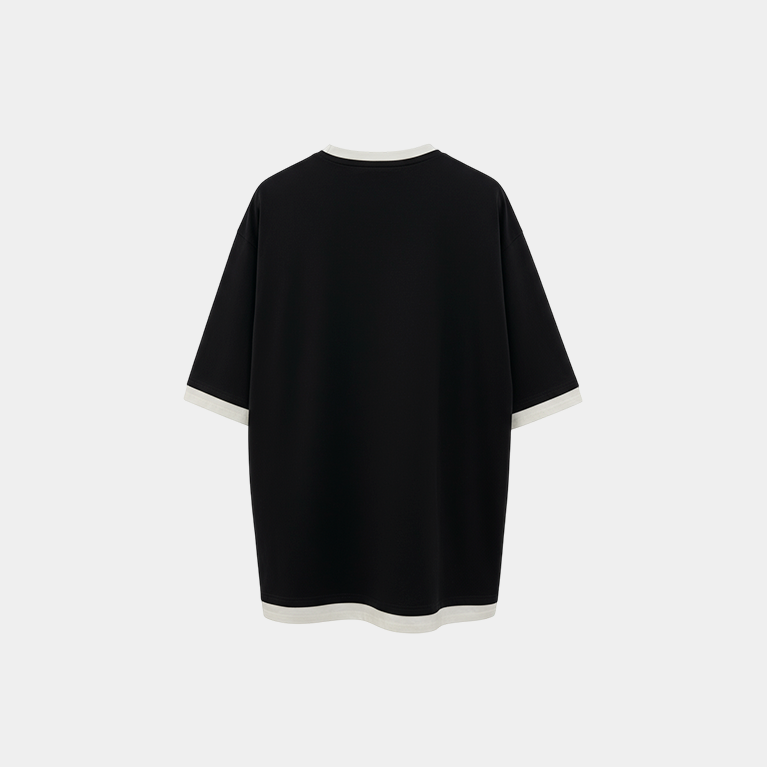 Футболка Sabe KicksTown Logo T-shirt Black фото 5