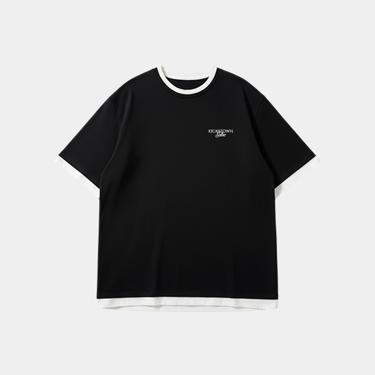 Футболка Sabe KicksTown Logo T-shirt Black фото 4