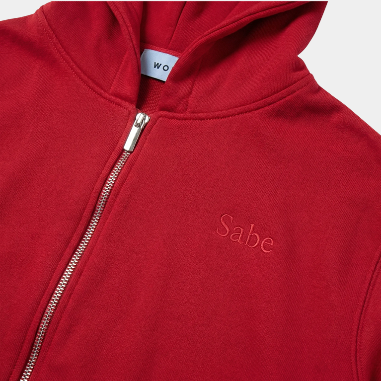 Зип-худи Sabe Cropped Red фото 3