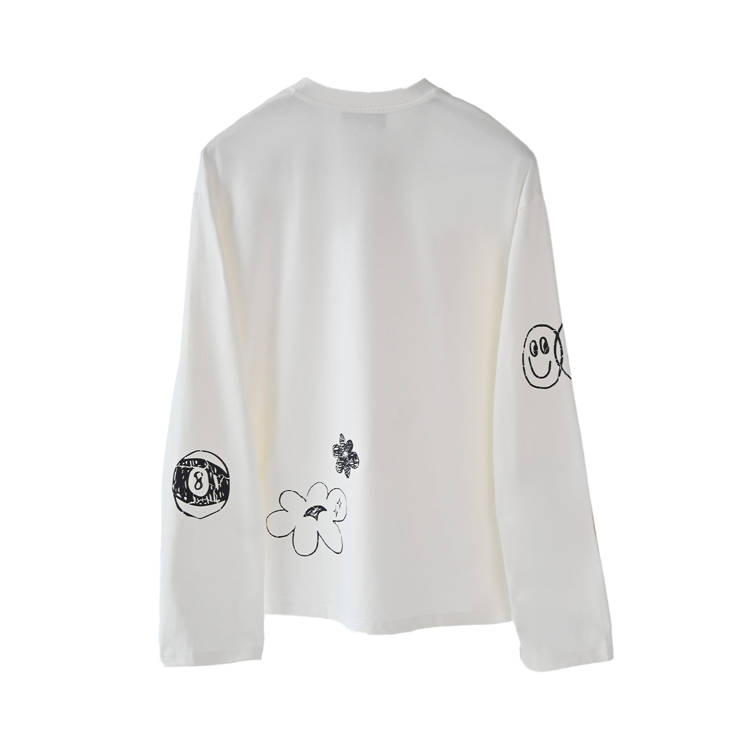 Лонгслив Sabe Mon Amour White Long Sleeve фото 4