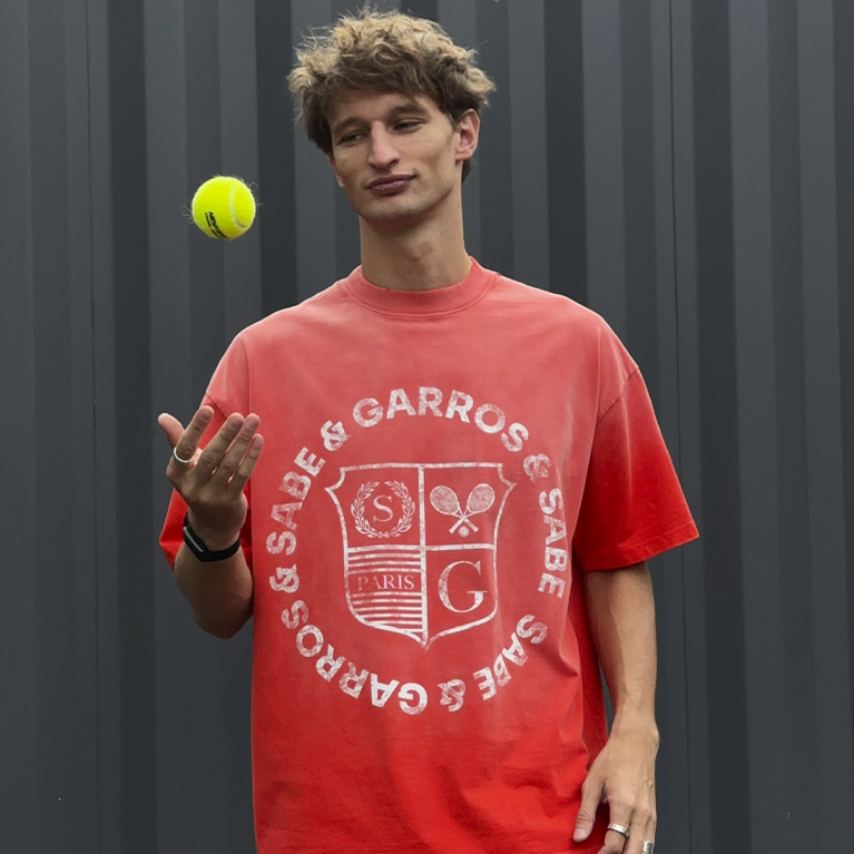 Футболка Sabe Garros T-Shirt Orange Boil фото 5