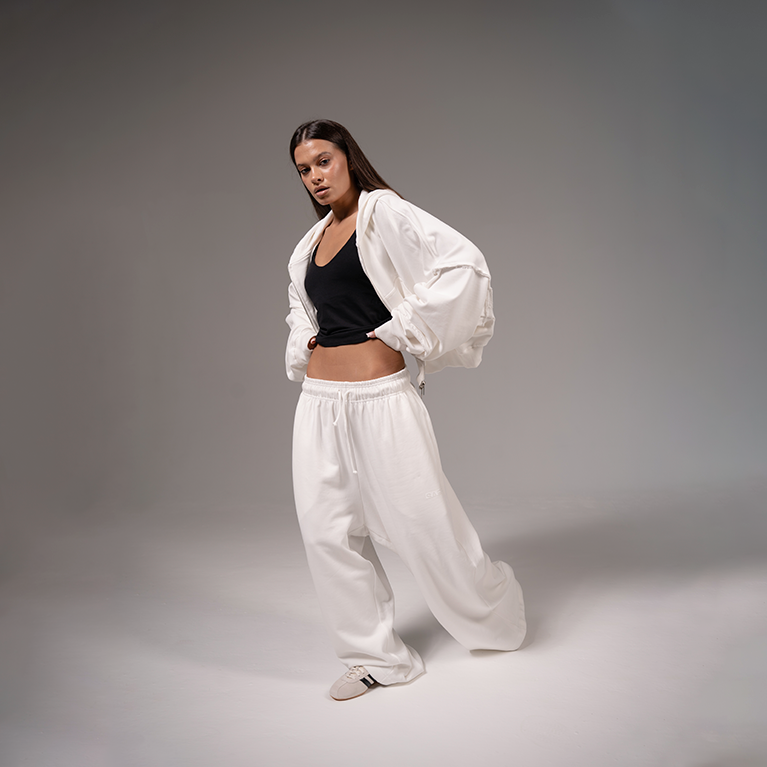 Штаны Sabe Logo Sweatpants Milk фото 5