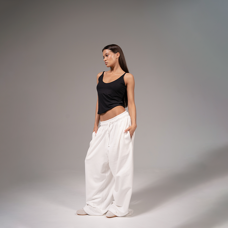 Штаны Sabe Logo Sweatpants Milk фото 3