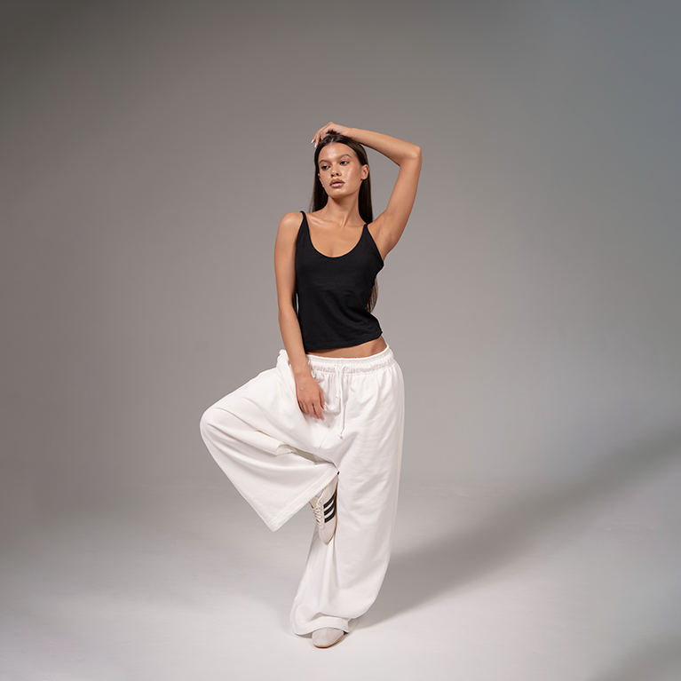 Штаны Sabe Logo Sweatpants Milk фото 4