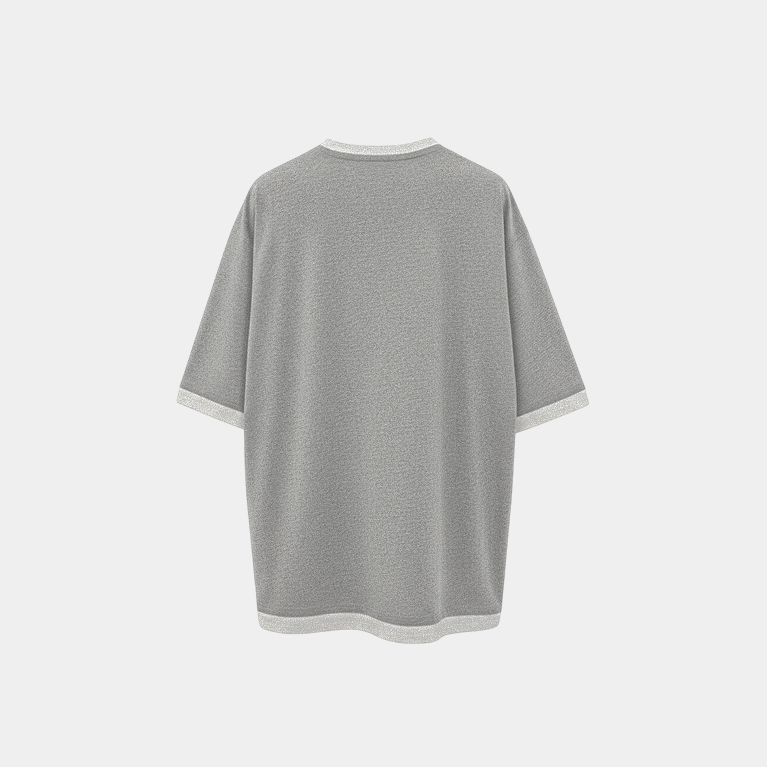 Футболка Sabe KicksTown Logo T-shirt Grey фото 5