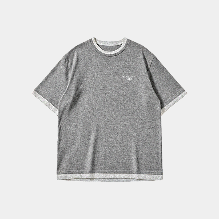 Футболка Sabe KicksTown Logo T-shirt Grey фото 4
