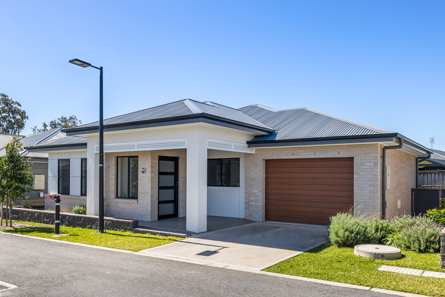 exterior shot of the kingsley house
