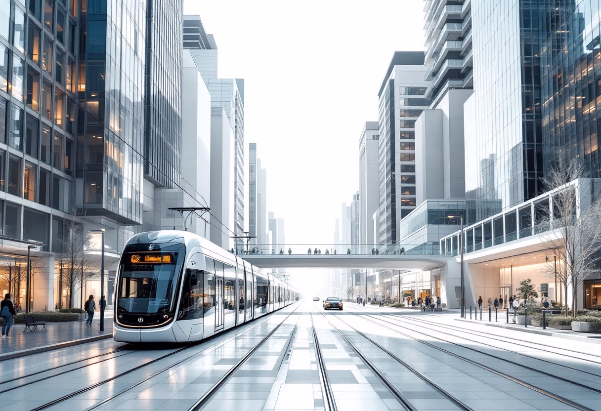 <subject>[background image] image of a busy downtown area (for a mobility and transportation)</subject>