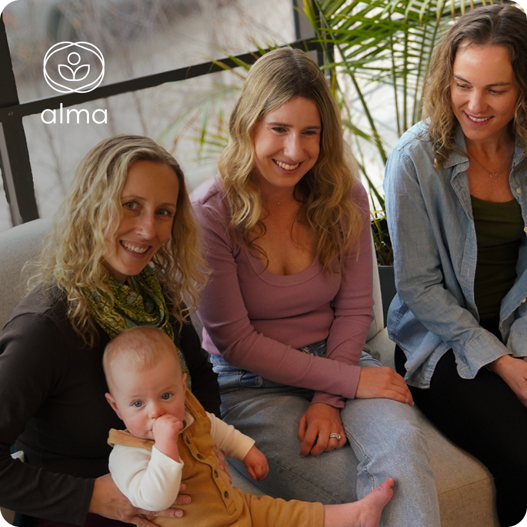 three moms and a baby