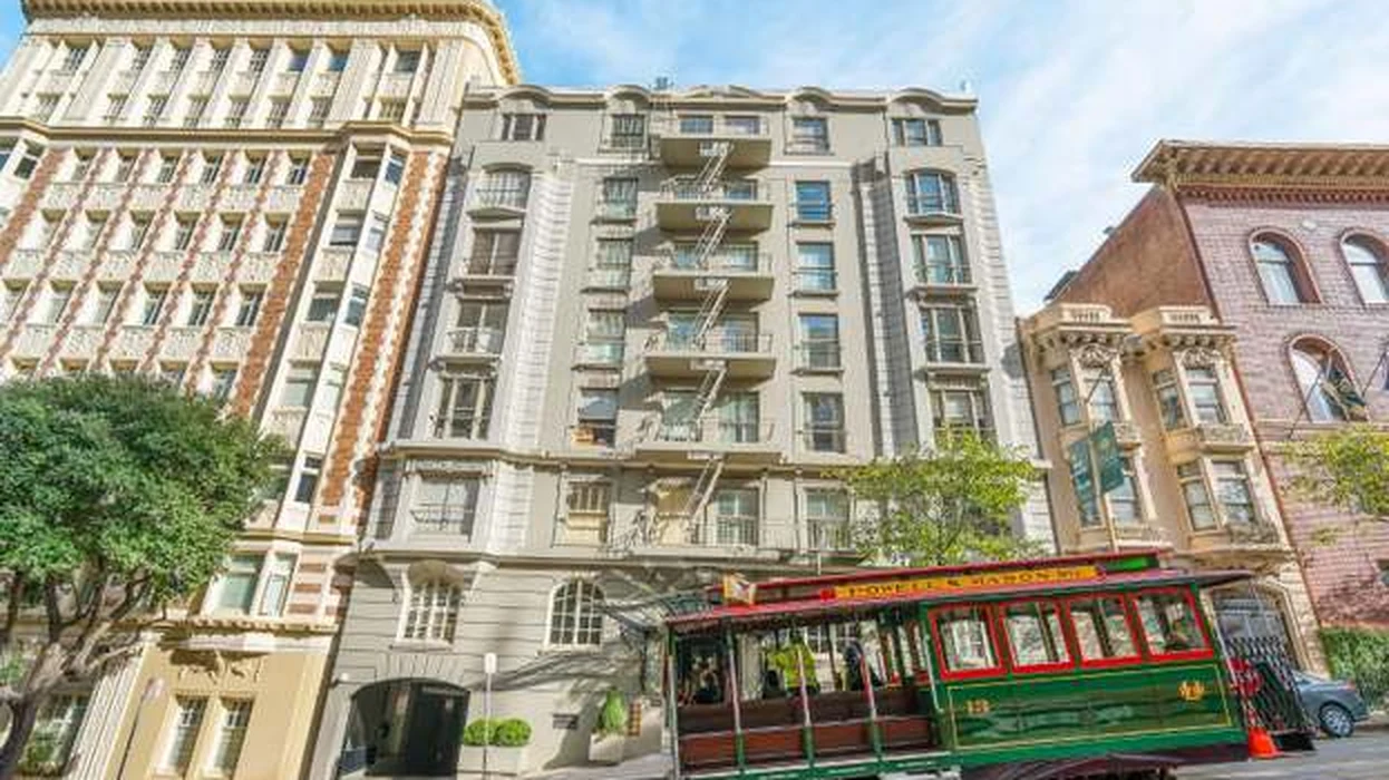 The Downtown San Francisco building on Mason Street where Sarah Miller won a 15% Prop 8 assessment reduction on her TIC unit.