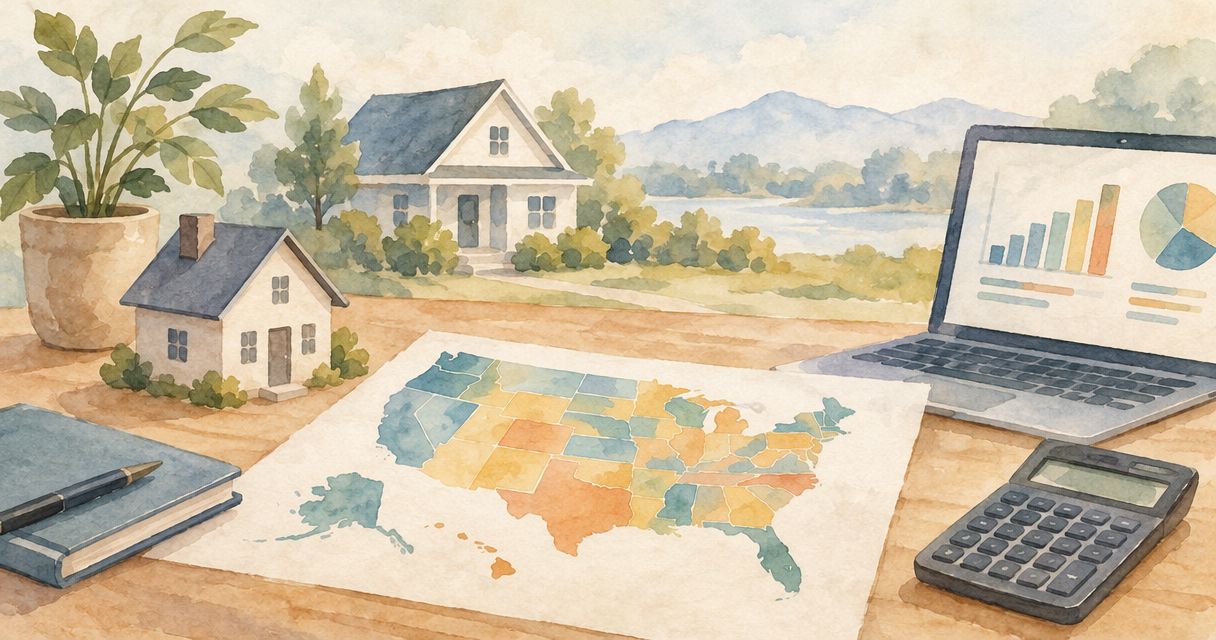 Property Tax Assessment Ratio by State: 40%-100% (2026)