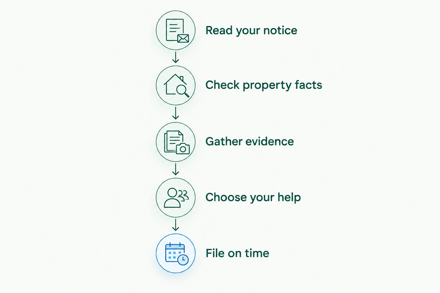 Five steps from reviewing a Jacksonville assessment notice to filing an appeal on time