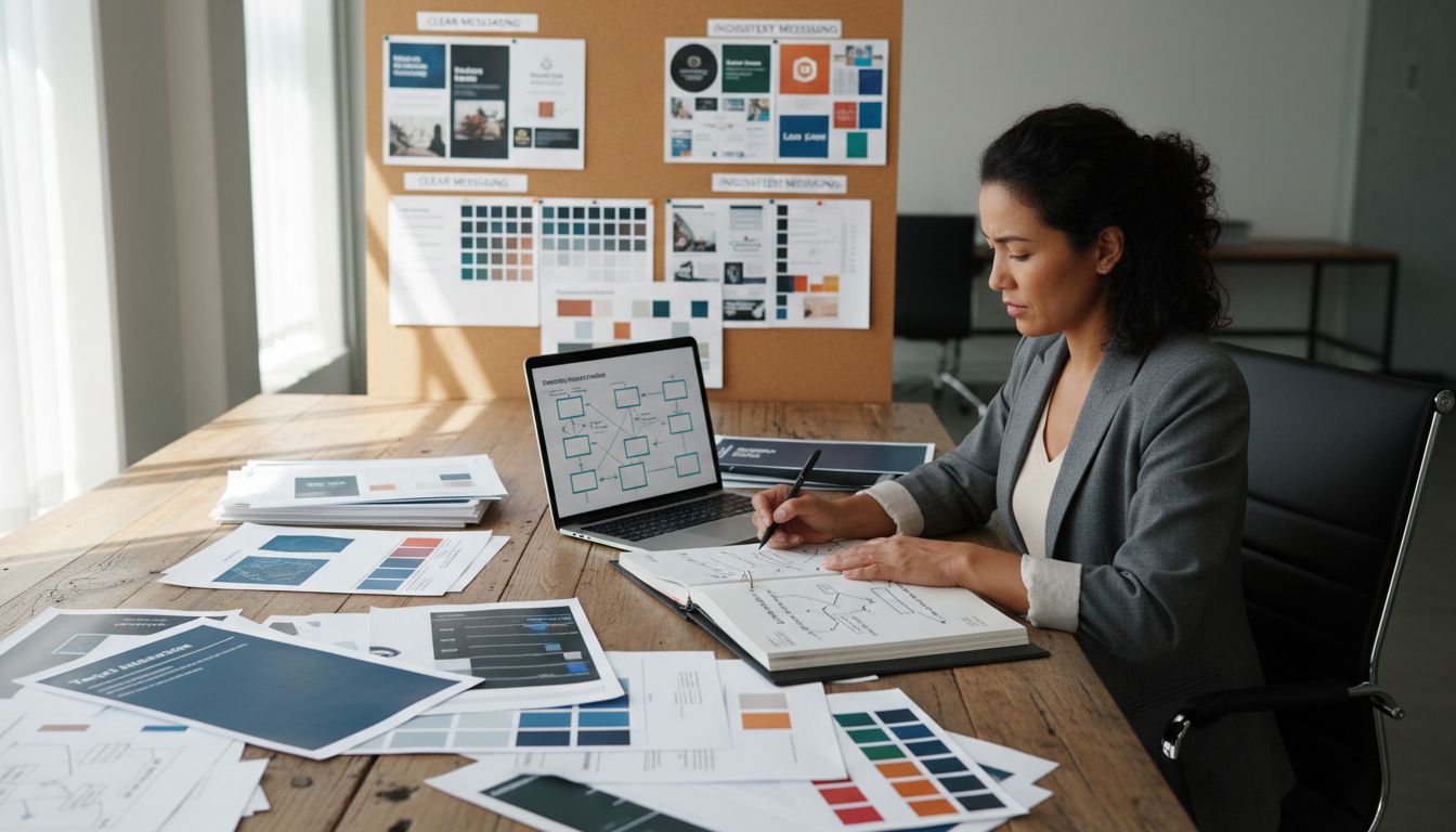 brand messaging workspace