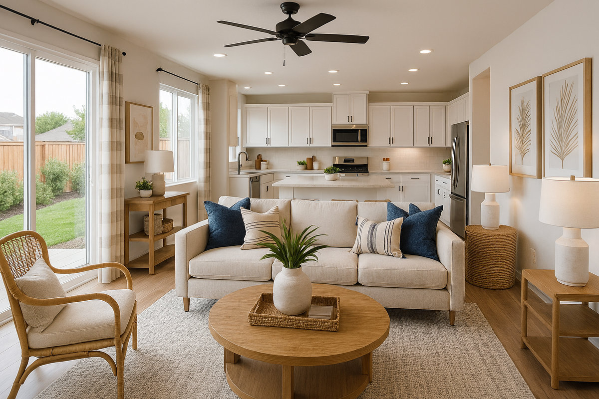 image of completed apartment renovation
