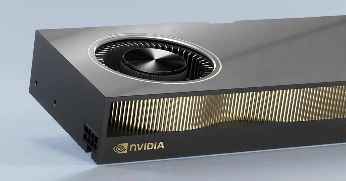 NVIDIA RTX A6000 GPU.