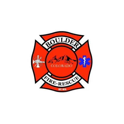 The boulder fire rescue logo.
