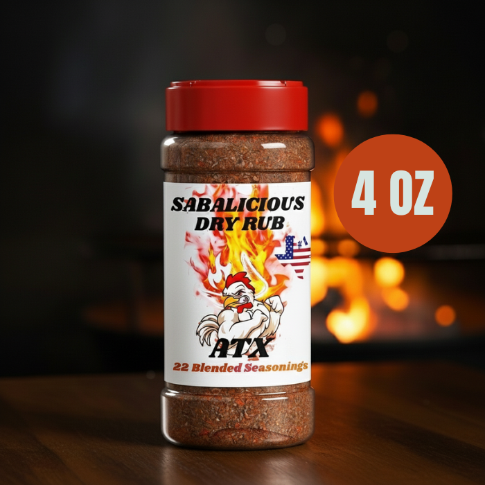 Sabalicious Dry Rub Shakers 4 oz