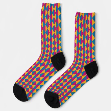 With its bold colors and modern geometric style, this works beautifully as a versatile option for anyone who loves abstract art and colorful visuals — great for any occasion. Inspired by the Pansexual Pride flag, a symbol of identity, inclusivity, and pride. Perfect for expressing your true self or gifting to someone you want to affirm and celebrate.