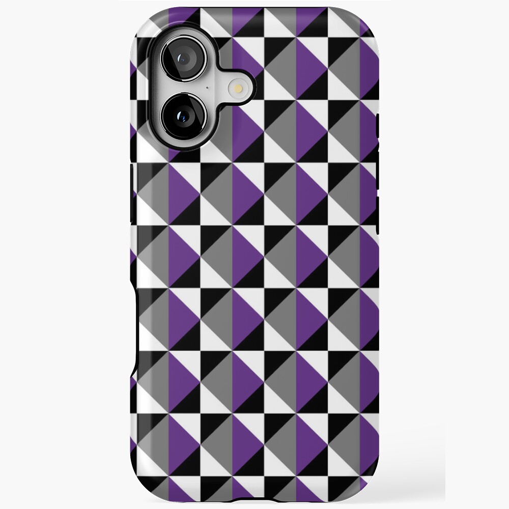 With its bold colors and modern geometric style, this works beautifully as a versatile option for anyone who loves abstract art and colorful visuals — great for any occasion. Inspired by the Asexual Pride flag, a symbol of identity, inclusivity, and pride. Perfect for expressing your true self or gifting to someone you want to affirm and celebrate.