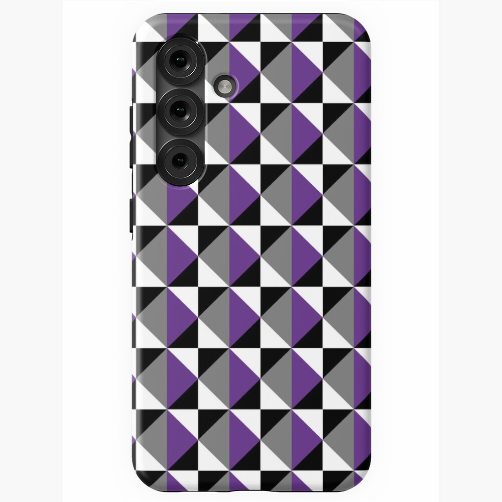 With its bold colors and modern geometric style, this works beautifully as a versatile option for anyone who loves abstract art and colorful visuals — great for any occasion. Inspired by the Asexual Pride flag, a symbol of identity, inclusivity, and pride. Perfect for expressing your true self or gifting to someone you want to affirm and celebrate.