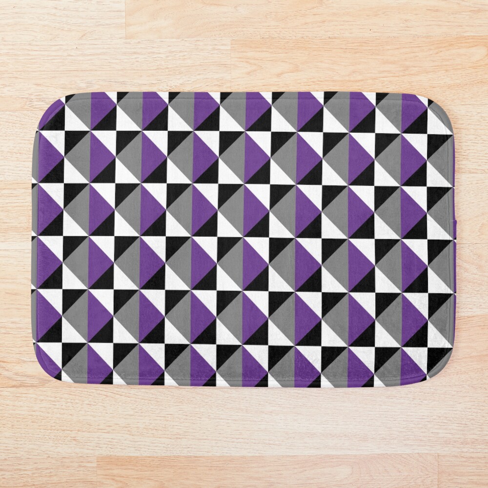 With its bold colors and modern geometric style, this works beautifully as a versatile option for anyone who loves abstract art and colorful visuals — great for any occasion. Inspired by the Asexual Pride flag, a symbol of identity, inclusivity, and pride. Perfect for expressing your true self or gifting to someone you want to affirm and celebrate.