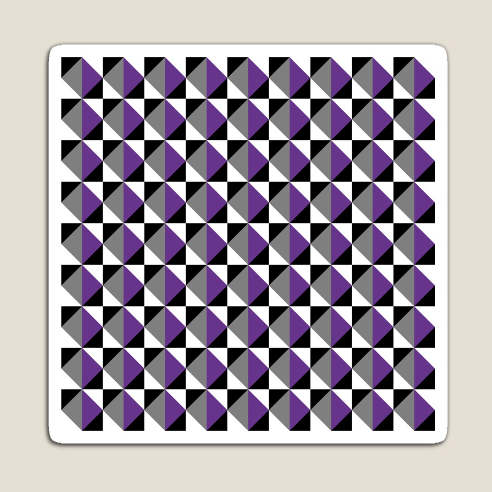 With its bold colors and modern geometric style, this works beautifully as a versatile option for anyone who loves abstract art and colorful visuals — great for any occasion. Inspired by the Asexual Pride flag, a symbol of identity, inclusivity, and pride. Perfect for expressing your true self or gifting to someone you want to affirm and celebrate.