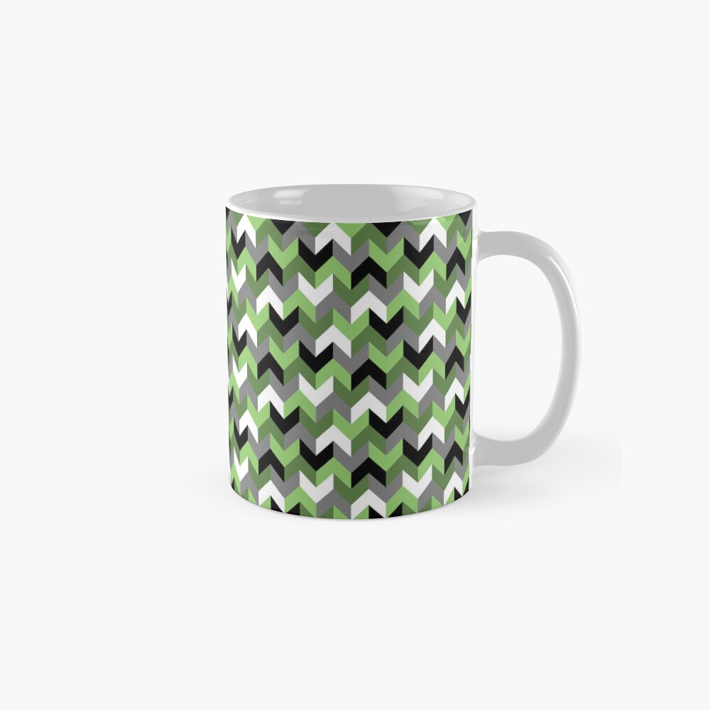 With its bold colors and modern geometric style, this works beautifully as a versatile option for anyone who loves abstract art and colorful visuals — great for any occasion. Inspired by the Aromantic Pride flag, a symbol of identity, inclusivity, and pride. Perfect for expressing your true self or gifting to someone you want to affirm and celebrate.