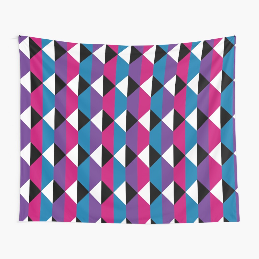 With its bold colors and modern geometric style, this works beautifully as a versatile option for anyone who loves abstract art and colorful visuals — great for any occasion. Inspired by the Genderfluid Pride flag, a symbol of identity, inclusivity, and pride. Perfect for expressing your true self or gifting to someone you want to affirm and celebrate.