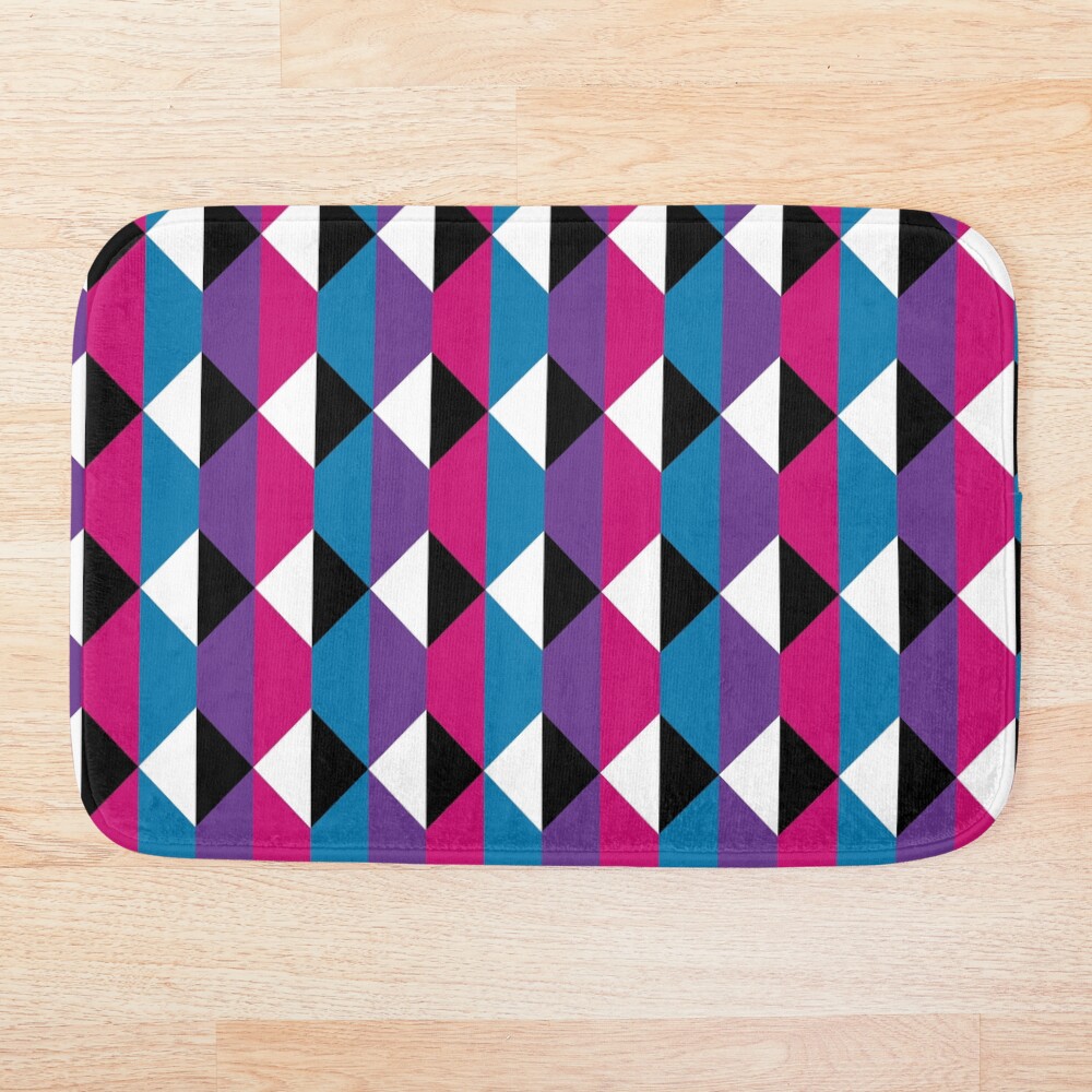 With its bold colors and modern geometric style, this works beautifully as a versatile option for anyone who loves abstract art and colorful visuals — great for any occasion. Inspired by the Genderfluid Pride flag, a symbol of identity, inclusivity, and pride. Perfect for expressing your true self or gifting to someone you want to affirm and celebrate.