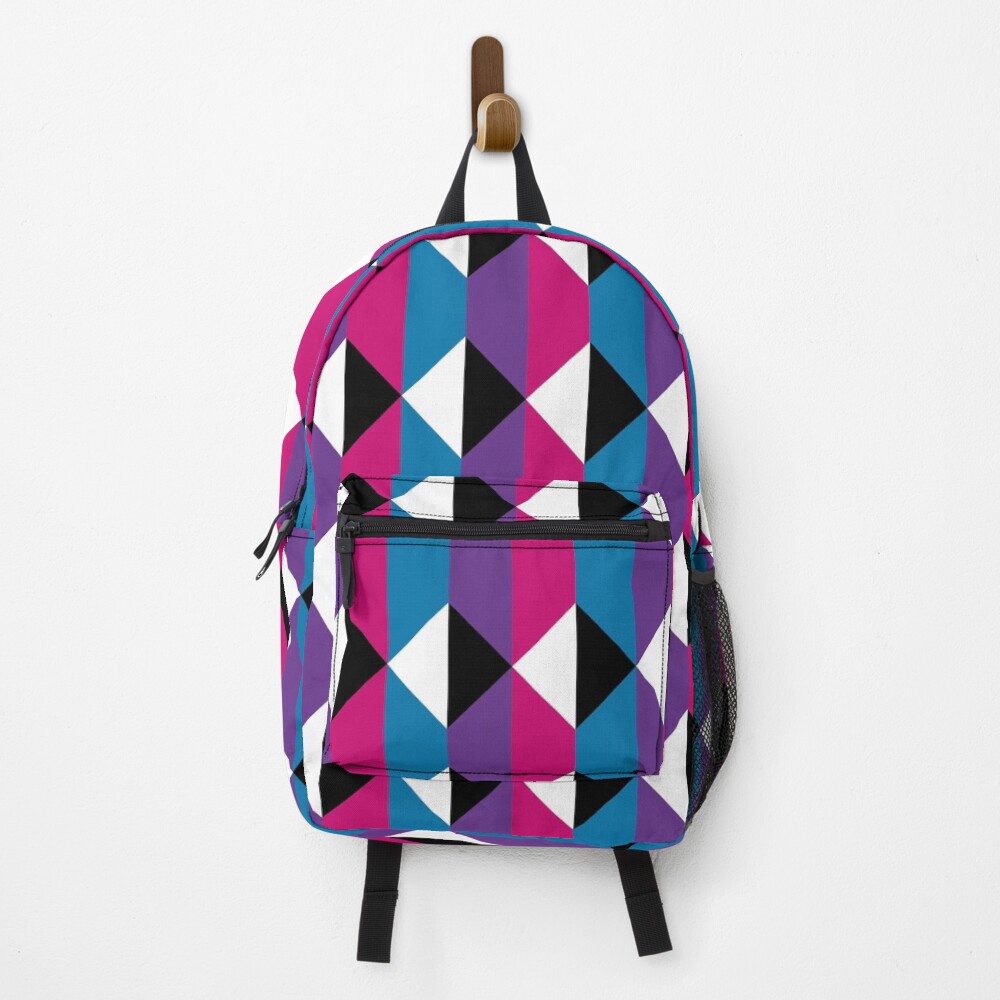 With its bold colors and modern geometric style, this works beautifully as a versatile option for anyone who loves abstract art and colorful visuals — great for any occasion. Inspired by the Genderfluid Pride flag, a symbol of identity, inclusivity, and pride. Perfect for expressing your true self or gifting to someone you want to affirm and celebrate.