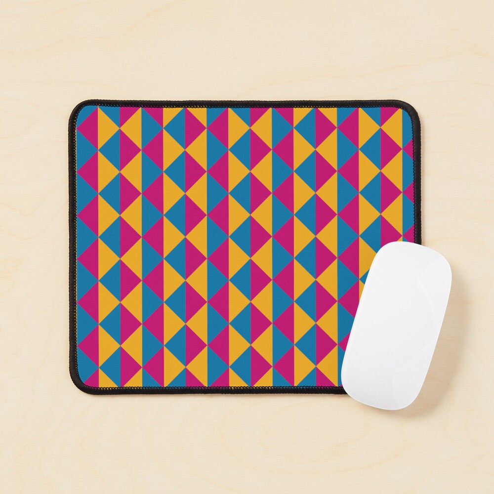 With its bold colours and modern geometric style, this works beautifully as a versatile option for anyone who loves abstract art and colourful visuals — great for any occasion. Inspired by the Pansexual Pride flag, a symbol of identity, inclusivity, and pride. Perfect for expressing your true self or gifting to someone you want to affirm and celebrate.